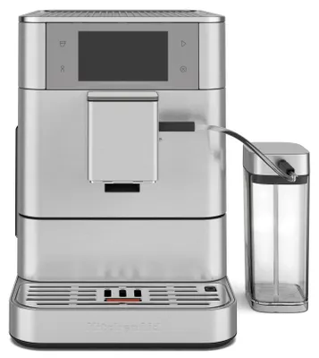 Produktbild von KitchenAid 5KES8558ESX, Espressomaschine, 2,2 l, Kaffeebohnen, Gemahlener Kaffee, Eingebautes Mahlwerk, Satinierter Stahl