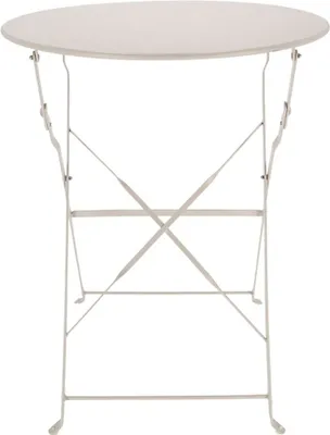 Produktbild von Rivanto® Desert Dream Gartentisch Ø60 x H70 cm, aus Eisen, Klapptisch im Bistro-Design
