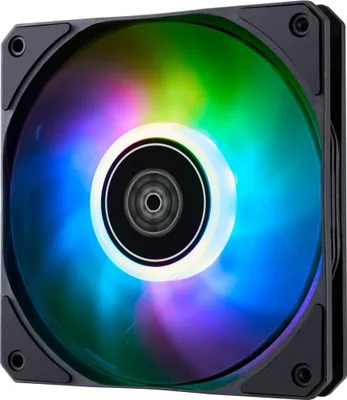 Produktbild von SST-AS120B-ARGB 120x120 15 (schwarz/transparent, 120 mm)