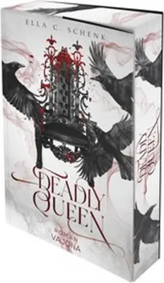 Image de Deadly Queen Buch mit Hauptcharakter Jelara und Leibwächter Prinz aus Bloodhall