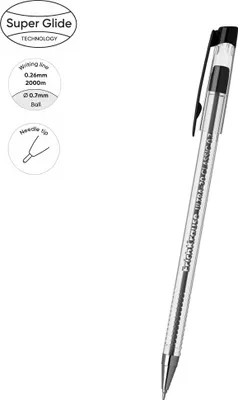 Produktbild von Kugelschreiber 0,26mm Extra Fein - 1 Stück Schwarz