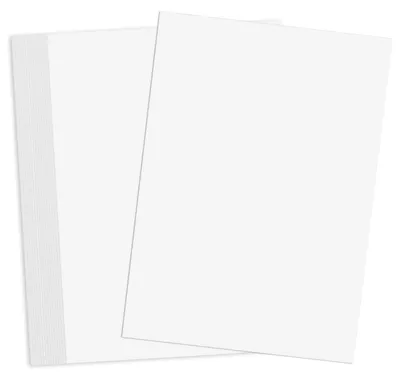 Obrázok produktu pre Bastelový kartón, 50 listov, 250 g/m² - biely papier formátu A4 - fotokarton - vhodné na pozvánky/jedálne lístky - pre kreatívne projekty - kvalitný kartónový papier - tlačový papier