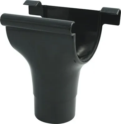 Produktbild von Marley Rinnenstutzen Kunststoff rund Anthrazitgrau RAL 7016 NW 125/105 mm