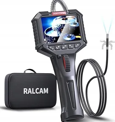 Immagine prodotto di Endoscopio boroscopico industriale Ralcam N306S con telecamera HD da 3,5” e 6,2 mm con zoom 4X
