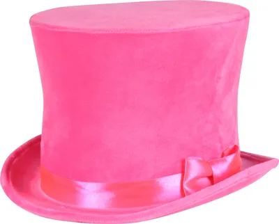Produktbild von Samtzylinder neon-pink Hutgröße: 59-60