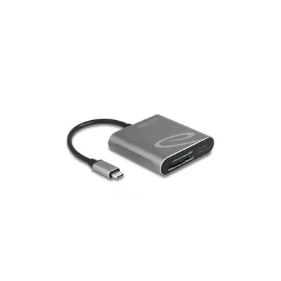 Imagen del producto de Lector de tarjetas USB Type-C de Delock para tarjetas de memoria SD Express y CFexpress
