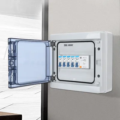 Zdjęcie produktu dla 1013200072411Wodoodporny 4-drożny wyłącznik różnicowoprądowy 63A 30mA RCd4MCB 6a2 X16a32A