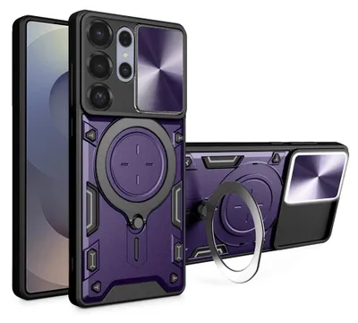 Obrázok produktu pre Techsuit CamGuard Pro puzdro pre Samsung Galaxy S25 Ultra – fialové (Purple)