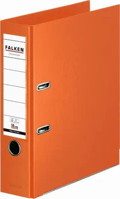 Produktbild von Ordner Chromocolor A4 PP 80mm orange Packung mit 10 Stück