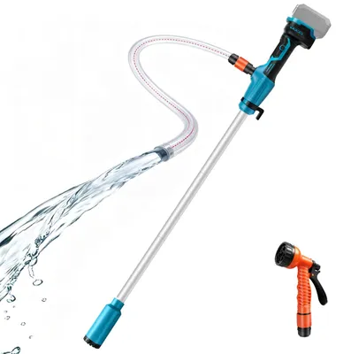 Akku-Tauchpumpe 3600 l/h, 5 m, für Regentonne & Teich