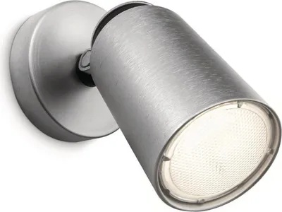 Produktbild von Philips Ecomoods Wandleuchte 556504816, Oberfläche, 1 Glühbirne(n), GU10, 2700 K, IP20, Aluminium