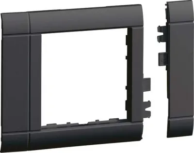 Obrázok produktu pre Hager GR0800A9011, Montážna doska, Čierna, Grafit, Akrylonitrilbutadienstyren (ABS), 80 mm, 103 mm