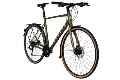 Produktbild von CHILLIZ Gravel Bike 28 Zoll GL.09 grün Rahmenhöhe 54 cm 16 Gänge mech. Scheibenbremse Schutzbleche