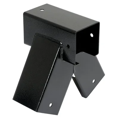 Produktbild von TRIBECCO® Vierkant Schaukelverbinder 90/90mm, 90° (90°, Schwarz)