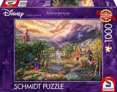 Produktbild von Thomas Kinkade Studios: Disney Dreams Collection- Snow White and the Queen (1000 Teile)