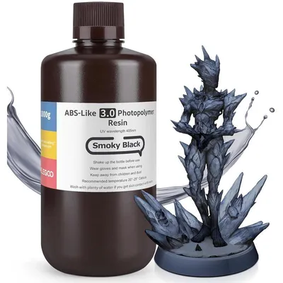 Obrázek produktu pro ELEGOO ABS-like Resin V3.0 1KG, Smoky Black