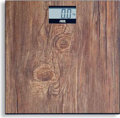 Obrázok produktu pre ADE BE 2004 Holly, Elektronická osobná váha, 180 kg, 100 g, Drevo, kg/lb, ST, Štvorec