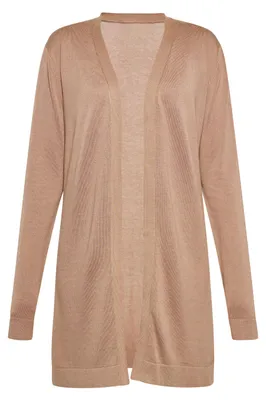 Obrázok produktu pre Dámska pletená bunda AODA – farba taupe, veľkosť XL