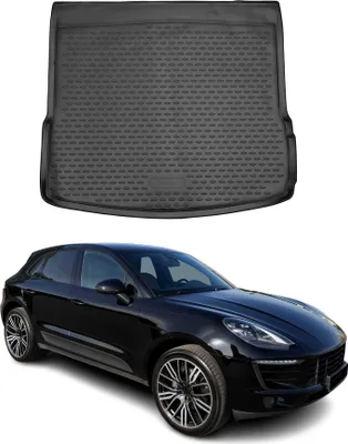 Zdjęcie produktu dla OMAC Dywaniki bagażnika do Porsche Macan 2014-2023 z gumy Czarne