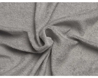 Imagen del producto de Funda de colchón para topper de 70x190 cm, de 5 cm de altura, en color gris oscuro