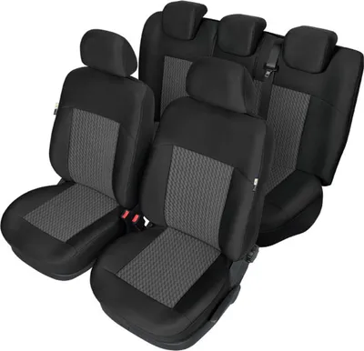 Produktbild von Autositzbezüge Schonbezüge Sitzbezug Set Dunkelgrau für Hyundai i10 1 I (-13)
