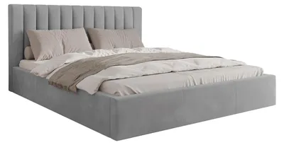 Produktbild von MIRJAN24 Polsterbett Cosmo, Doppelbett mit Bettkasten, Ehebett, Gasdruckfeder, Lattenrost (Farbe: Fresh 32, Größe: 180x200 cm)