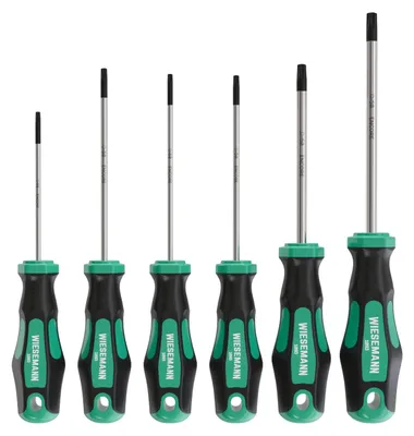 Immagine prodotto di Set di cacciaviti Torx, 6 pezzi, con punta magnetica