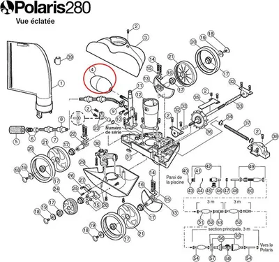 Produktbild von Kopfschwimmer für polaris 180/280/380 Polaris A20
