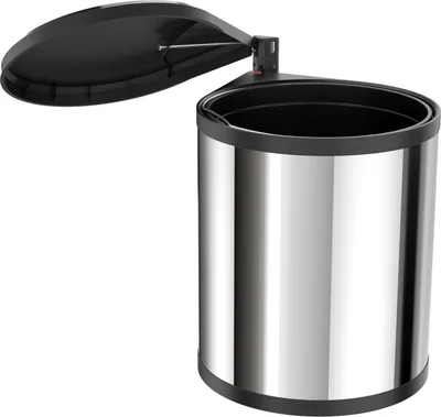 Immagine prodotto di Pattumiera da cucina Hailo, installazione da armadio da 40 cm, pattumiera da bagno da 15 litri