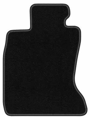 Immagine prodotto di Tappetino guidatore in moquette per BMW 7 F02 2008-2015 (Xdrive) – 1 pezzo, nero, su misura – Wielganizator BASIC
