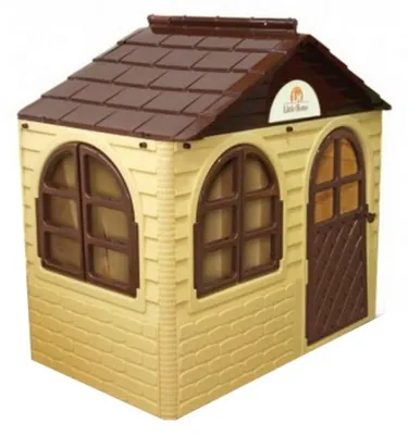 Immagine prodotto di Casetta da giardino DOLONI per bambini, color beige-marrone (malta inclusa)