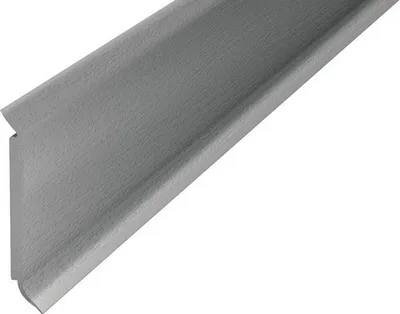 Produktbild von Prinz Kernsockelleiste silber 2500x60x15 mm