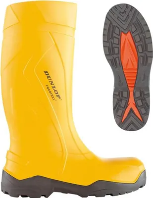 Produktbild von Dunlop Sicherheitsgummistiefel Purofort+ full safety S5 SRC Gr. 39 gelb