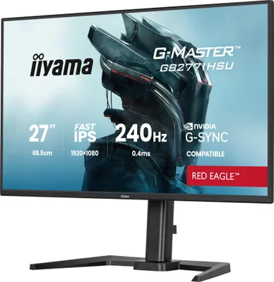 Obrázok produktu pre iiyama G-MASTER GB2771HSU-B1, 68,6 cm (27"), 1920 x 1080 px, Full HD, Čierna
