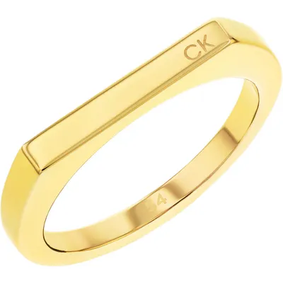 Produktbild von Fingerringen Calvin Klein Gold 16 Kollektion Sculptural - frau