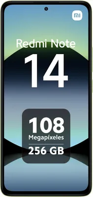 Zdjęcie produktu dla Xiaomi Redmi Note 14 16,9 cm (6,67") Hybrid Dual SIM 4G USB Type-C 8 GB 256 GB 5500 mAh Zielony, limonkowy (MZB0IZZEU)