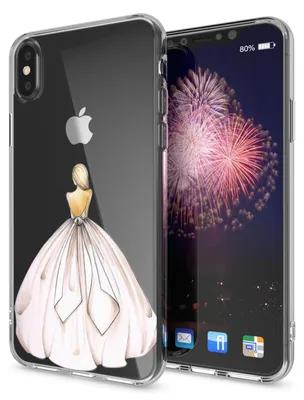 Zdjęcie produktu dla Etui NALIA do Apple iPhone X XS, Slim Mobile Phone Case Cover Silicone Protection Bumper Princess Pink