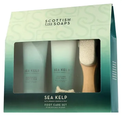 Produktbild von Scottish Fine Soaps Fußpflege-Set Sea Kelp 3-teilig