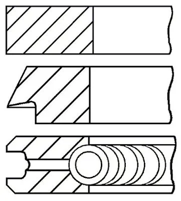 Produktbild von GOETZE ENGINE 08-124000-00 Kolbenringsatz Kolbenringe für OPEL ZAFIRA B (A05) Astra H Caravan (A04) Astra H Schrägheck (A04) Astra H GTC (A04)