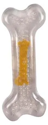 Image de Jouet à mâcher Flamingo os transparent goût poulet, taille : S