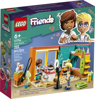 Obrázok produktu pre LEGO Friends Leova izbička, Stavebnica, 6 rok / roky, Plast, 203 kusov, 319 g