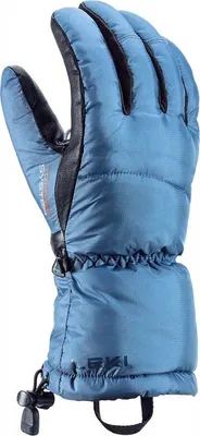 Produktbild von Leki Alpino Glace 3d Handschuhe Blau 8.5 Frau Blau 8.5