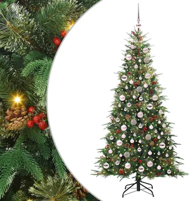 Immagine prodotto di Albero di Natale Artificiale con Rami Pieghevoli Verde 180 cm