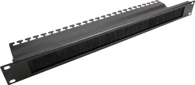 Obrázek produktu pro ROLINE 19" kabelový vstup 1U, kartáčový, černý (26.21.0028)