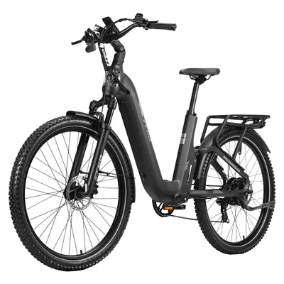 Produktbild von E‑SUVO Fully‑Elektro‑Fahrrad für Erwachsene, 27,5‑Zoll‑Geländereifen, 25 km/h, 48V, 250 W, hydraulische Scheibenbremsen, max. 125 kg Zuladung