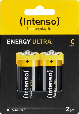 Productafbeelding van Alkaline batterij, type C, LR14, 1,5V, Energy Ultra, verpakking voor detailhandel (2 stuks)