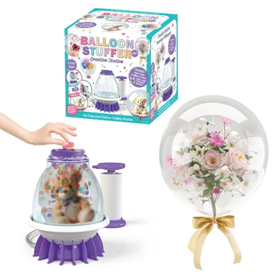 Obrázek produktu pro Balloon Stuffer Pro Maker Station, Pumpička na dětské míče, Plast, Vícebarevný, Univerzální, Nevhodné pro děti mladší 36 měsíců, Malé součásti. Nebezpečí udušení., 1,01 kg