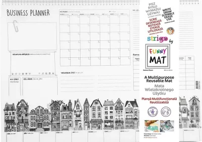 Produktbild von Transparente Business-Planer von Funny Mat – Strigo