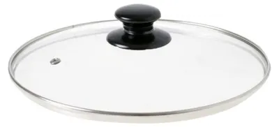 Produktbild von Deckel Glasdeckel hitzebeständig 32 cm universal für Töpfe und Pfannen Griff Kunststoff