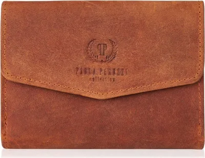 Produktbild von Paolo Peruzzi T-35-OR vintage RFID Damen Leder Geldbörse
